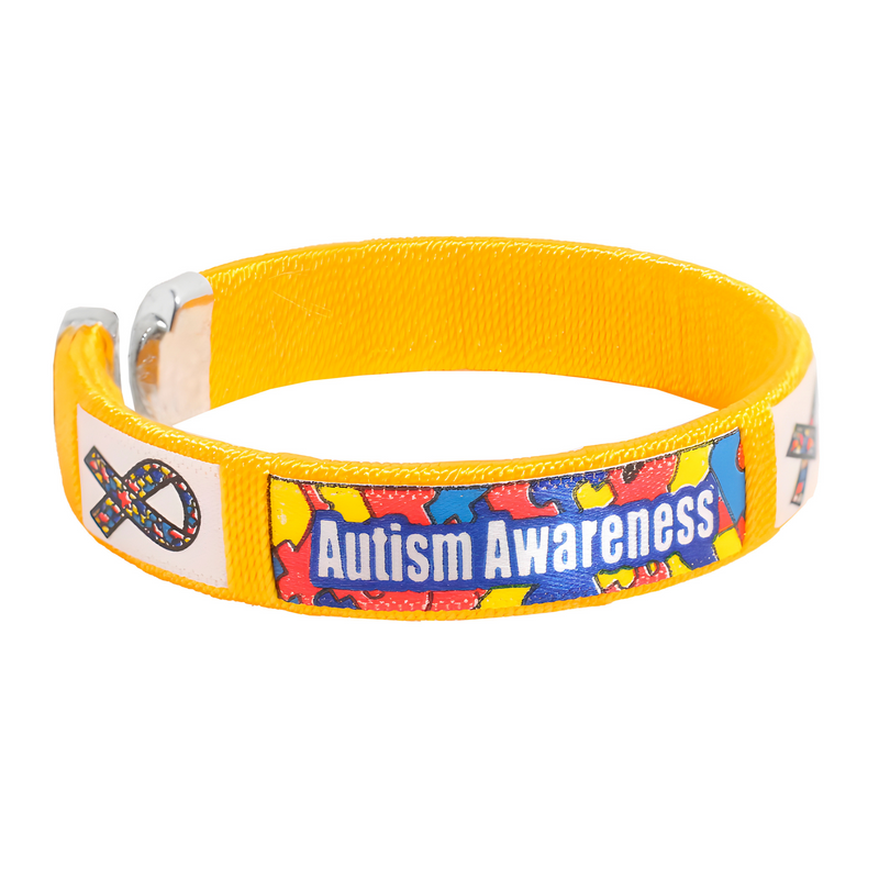 Autism Awareness Bangle Bracelets