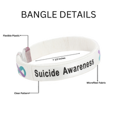 Load image into Gallery viewer, Suicide Awareness Bracelet for Suicide Prevention Awareness Month