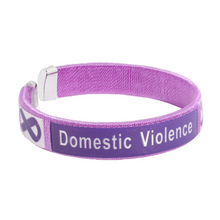Load image into Gallery viewer, Domestic Violence and Prevention Wristbands for Events