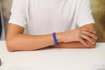 Bisexual Flag Colored PRIDE Silicone Bracelet Wristbands - Fundraising For A Cause