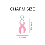 25 Pack Breast Cancer Awareness Charms  - Fundraising For A Cause