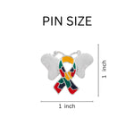 25 Butterfly Autism Ribbon Pins - Fundraising For A Cause
