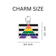 Load image into Gallery viewer, Straight Ally LGBTQ Pride Rectangle Flag Key Chains - Fundraising For A Cause