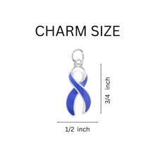 Load image into Gallery viewer, Large Periwinkle Ribbon Charms - Fundraising For A Cause