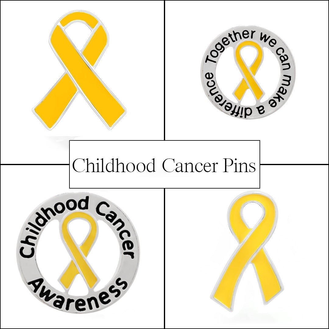 Childhood Cancer Ribbon Pins (Choose Your Pin) - Fundraising For A Cause