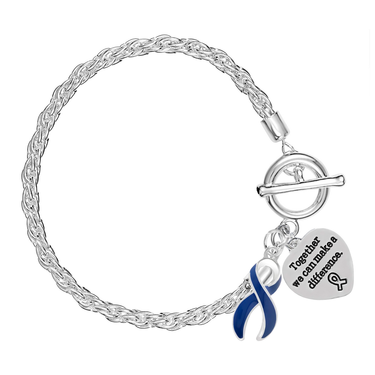 Dark Blue Ribbon Rope Style Bracelets