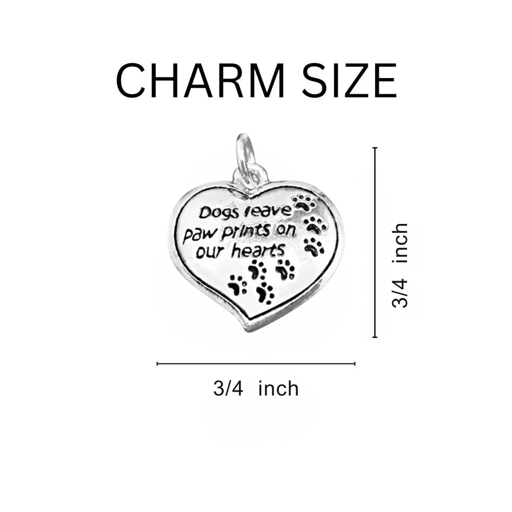 Dogs Leave Paw Prints Key Chains - Fundraising For A Cause