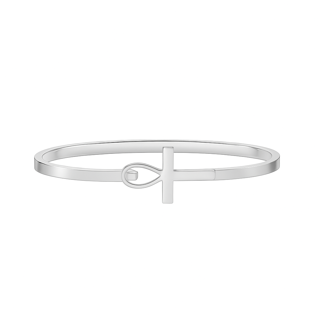 Elegant Cross Bangle Bracelets - Fundraising For A Cause