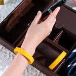Adult Gold Awareness Silicone Bracelet Wristbands - Fundraising For A Cause