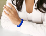 Guillain Barre Syndrome Awareness Dark Blue Silicone Bracelet Wristbands - Fundraising For A Cause
