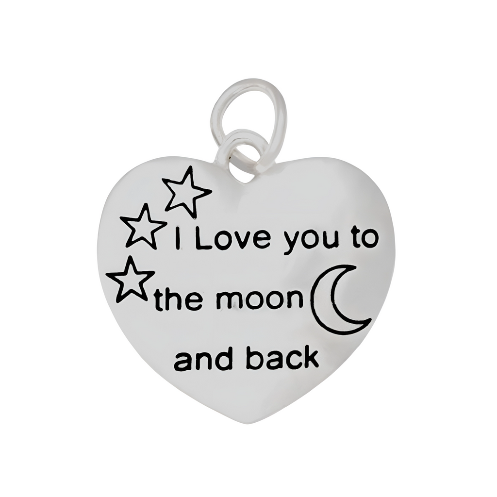 I Love You To The Moon And Back Charms - Fundraising For A Cause