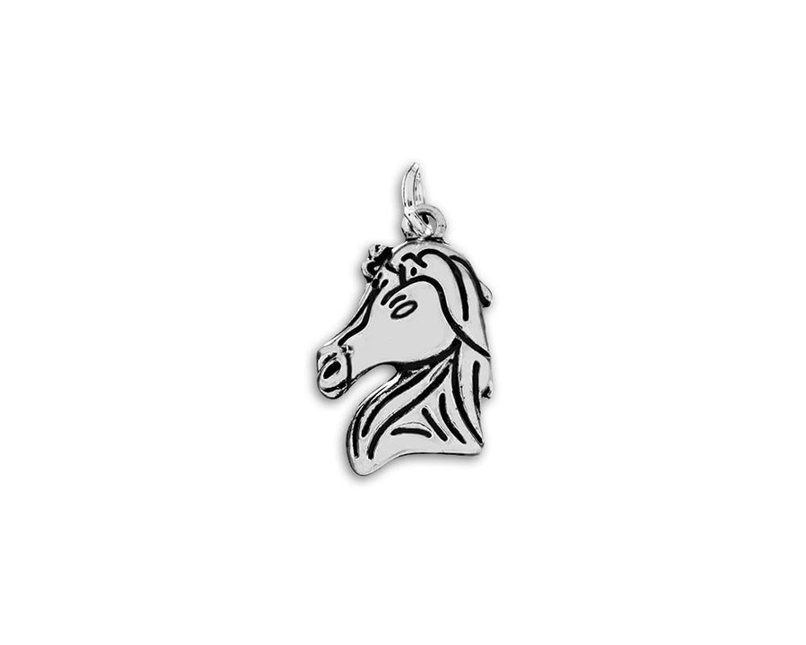 25 Horse Head Shaped Charms - Fundraising For A Cause