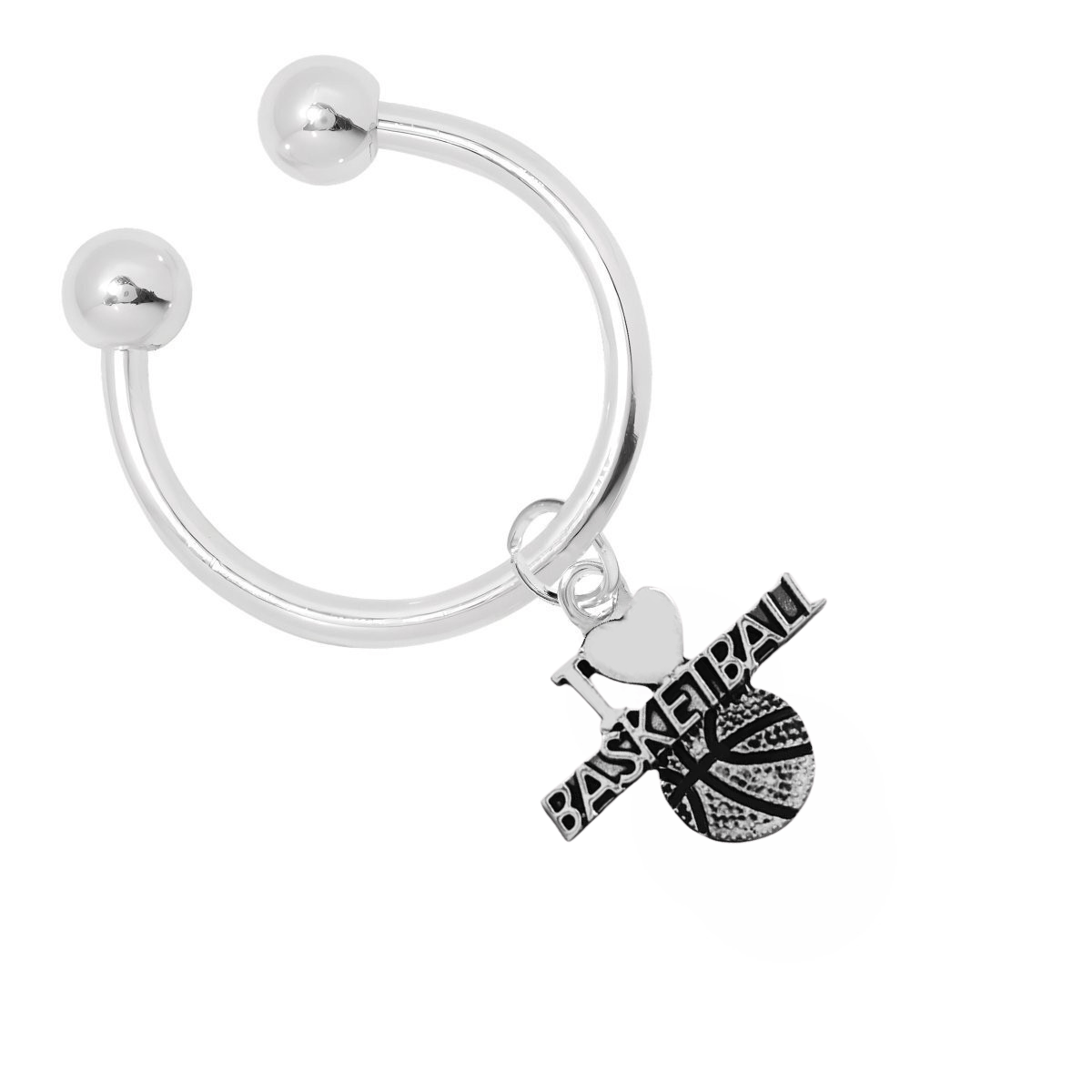 I Love Basketball Key Chains - Fundraising For A Cause