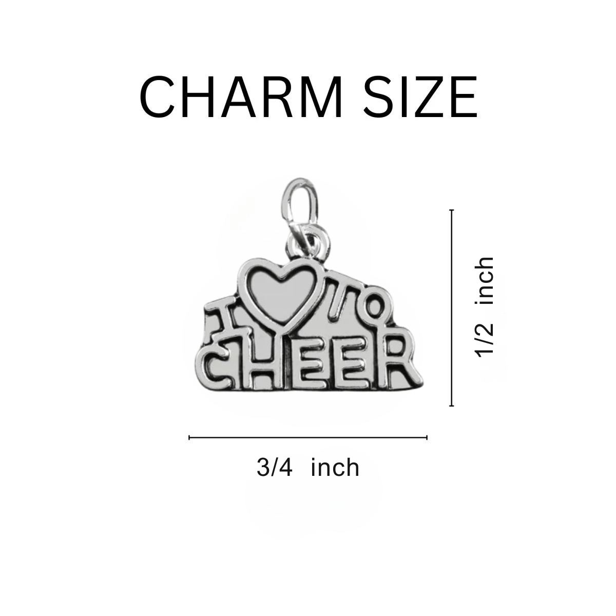 I Love To Cheer Leather Cord Bracelets - Fundraising For A Cause