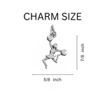 Jumping Cheerleader Leather Cord Bracelets - Fundraising For A Cause