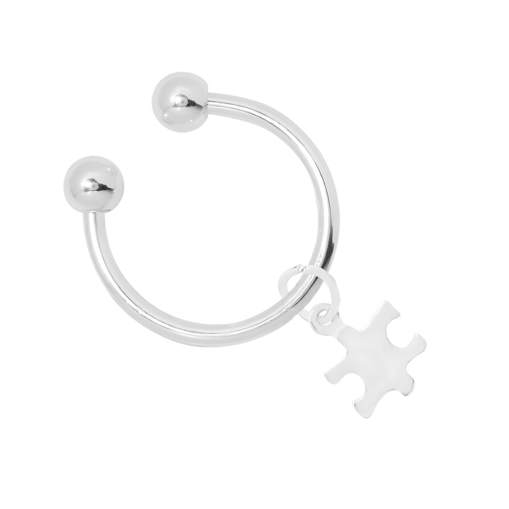 Autism Small Puzzle Piece Horseshoe Key Chains Fundraising For A Cause