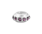 25 Lavender Crystal Accent Charms - Fundraising For A Cause