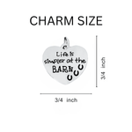 5 Pack Life is Simpler at the Barn Charm Partial Beaded Bracelets (5 Bracelets) - Fundraising For A Cause