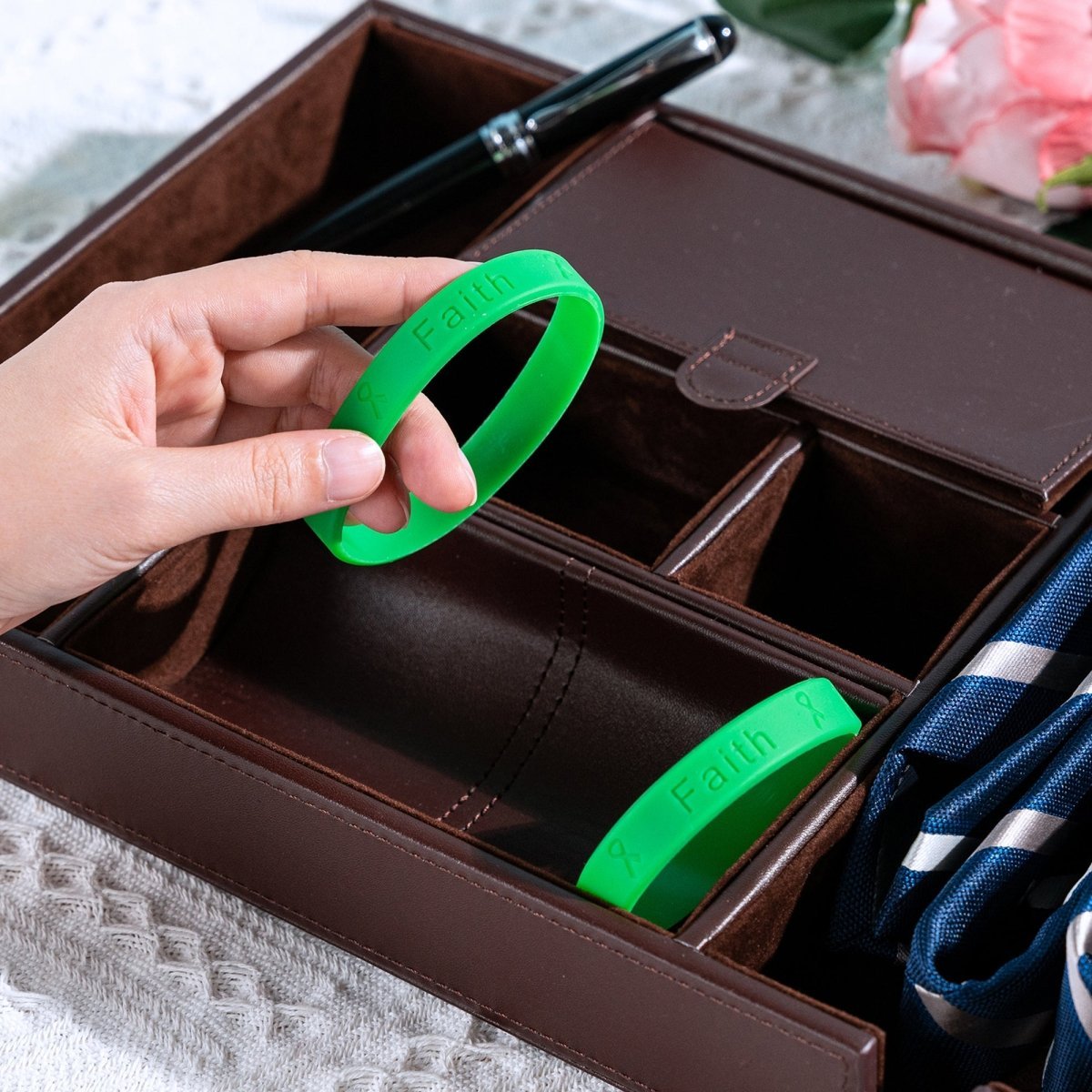 Adult Liver Cancer Silicone Bracelet Wristbands - Fundraising For A Cause