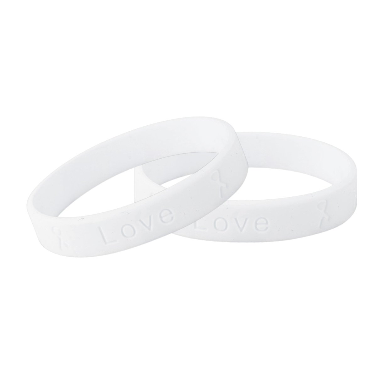 Lung Cancer Silicone Bracelet Wristbands