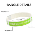 25 Muscular Dystrophy Awareness Bangle Bracelets - Fundraising For A Cause