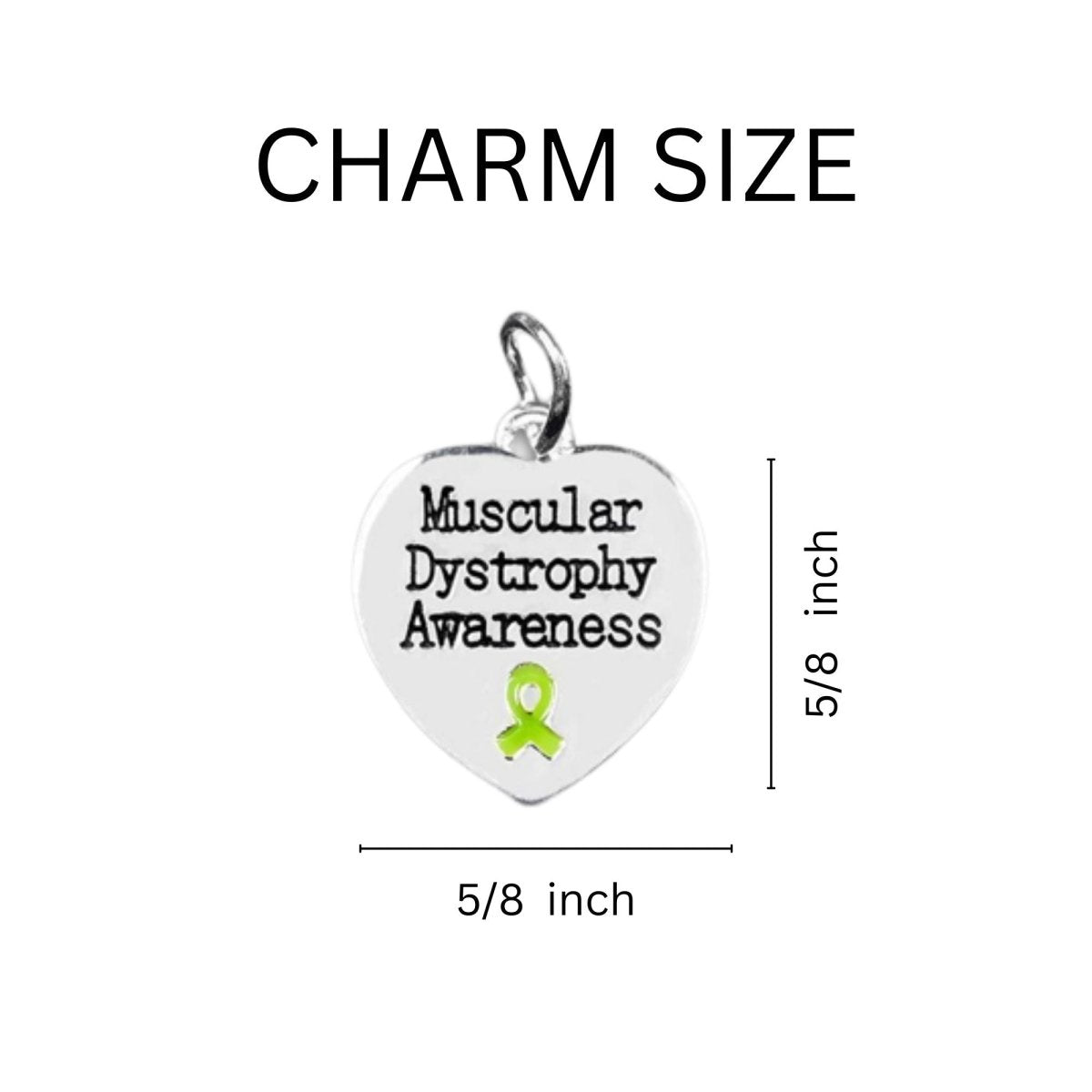 12 Muscular Dystrophy Lime Green Ribbon Rope Bracelets - Fundraising For A Cause