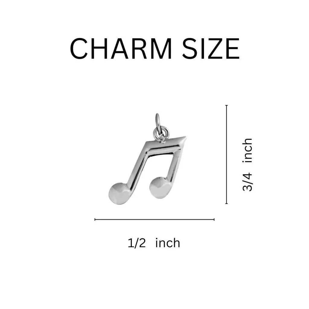 Music Note Chunky Charm Bracelets - Fundraising For A Cause