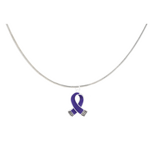 Load image into Gallery viewer, Small Violet Ribbon Necklaces