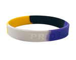 Nonbinary Flag Silicone Bracelet - Fundraising For A Cause