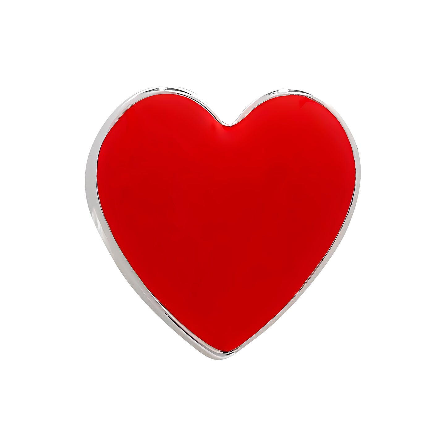 Small Red Heart Shaped Pins - Fundraising For A Cause