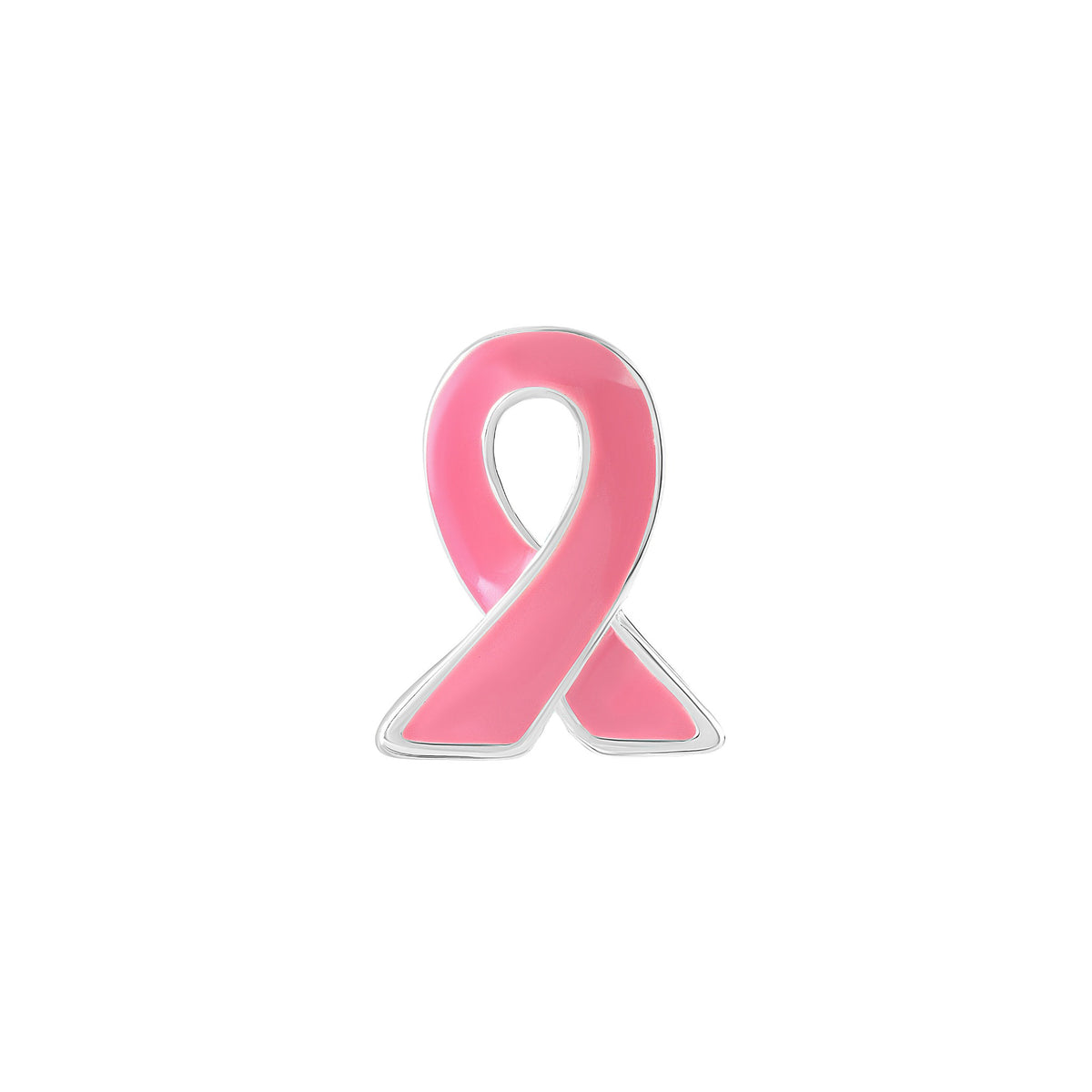 Small Pink Ribbon Lapel Pins | Breast Cancer Awareness Pins