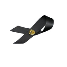 Load image into Gallery viewer, Satin Black Ribbon Awareness Pins
