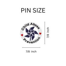Load image into Gallery viewer, Child Abuse Prevention Blue Pinwheel Pins - Fundraising For A Cause