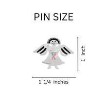 Load image into Gallery viewer, Pink &amp; Blue Ribbon Angel Pins - Fundraising For A Cause