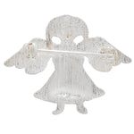 25 Pink & Blue Ribbon Angel Pins - Fundraising For A Cause