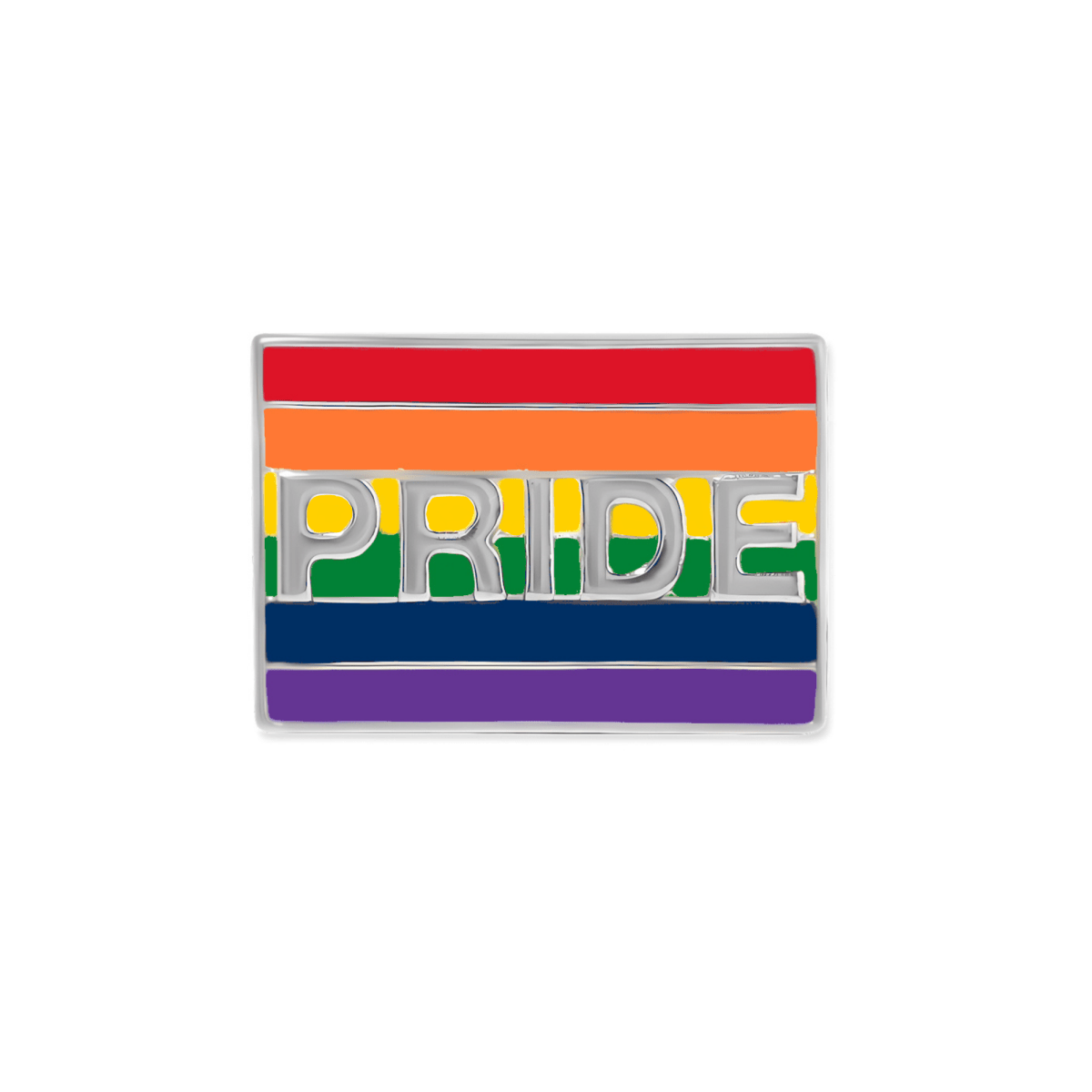 PRIDE Rectangle Rainbow Pins - Fundraising For A Cause