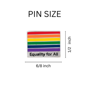 Equality For All Rainbow Pins