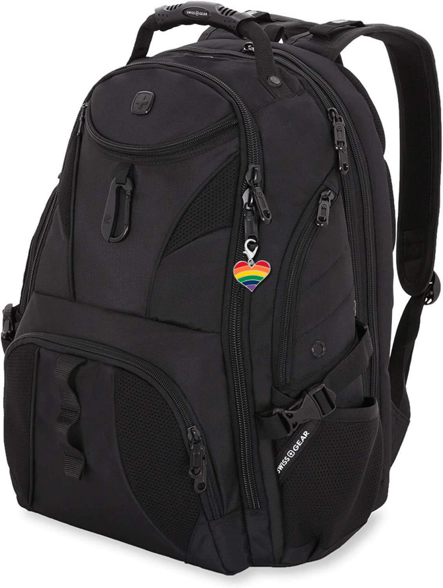 Rainbow Heart Gay Pride Hanging Charms - Fundraising For A Cause
