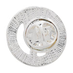 Round Gold Ribbon Difference Pin - Fundraising For A Cause
