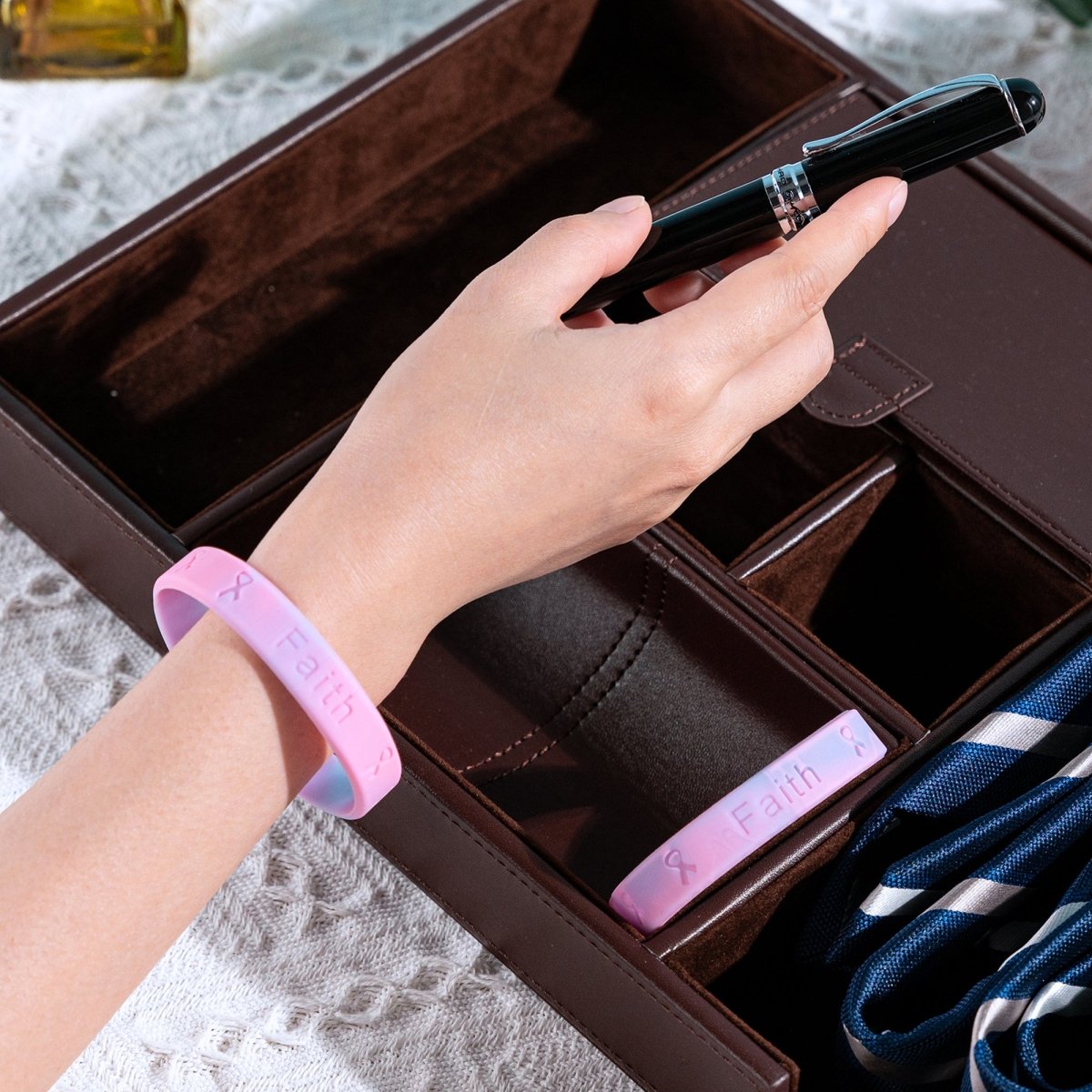 SIDS Awareness Silicone Bracelet Wristbands - Fundraising For A Cause