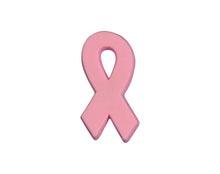Load image into Gallery viewer, Pink Breast Cancer Silicone Ribbon Pins, Cheap Breast Cancer Pins