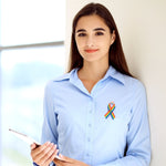 Satin Rainbow Ribbon Pins - Fundraising For A Cause