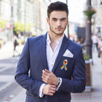 Satin Rainbow Ribbon Pins - Fundraising For A Cause