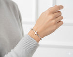 Silver Cross Bangle Bracelets - Fundraising For A Cause