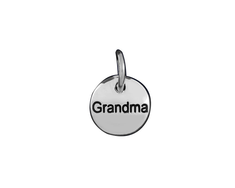 Grandma Circle Charms
