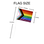 Small Daniel Quasar Flags on a Stick - Fundraising For A Cause
