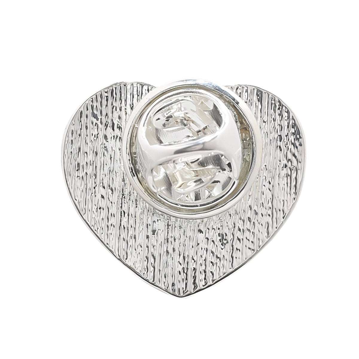 Bulk Small Red Heart Shaped Pins - PIn Back