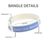 25 Stomach Cancer Awareness Bangle Bracelets - Fundraising For A Cause
