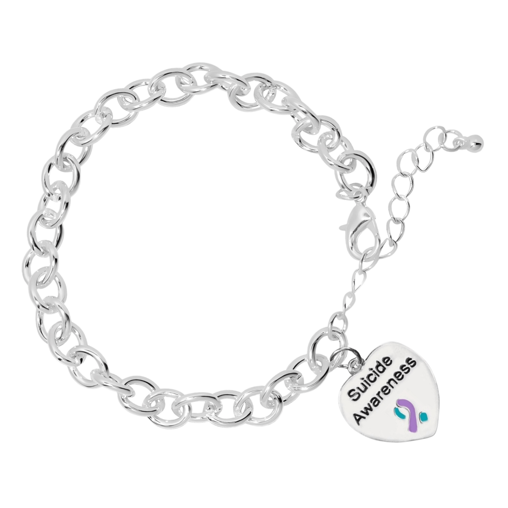 Suicide Awareness Chunky Charm Bracelets - Fundraising For A Cause