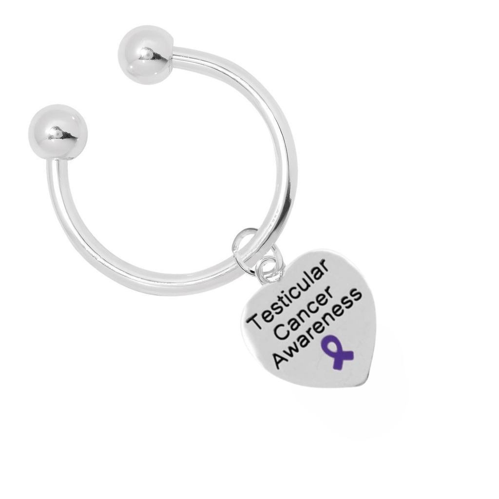Testicular Cancer Awareness Keychain - Fundraising For A Cause